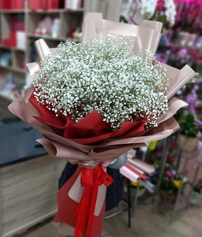 Букет цветов из: Гипсофила в Зеленогорском