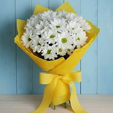 Букет цветов из:  Хризантемы #REPLACE_PRED# Зеленогорском