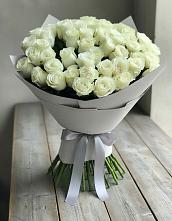 Букет 35 Белых роз #REPLACE_PRED# Зеленогорском