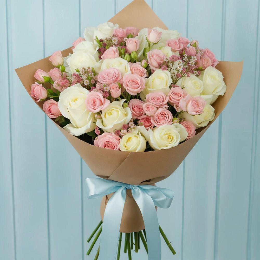 Букет цветов из: Розы в Зеленогорском