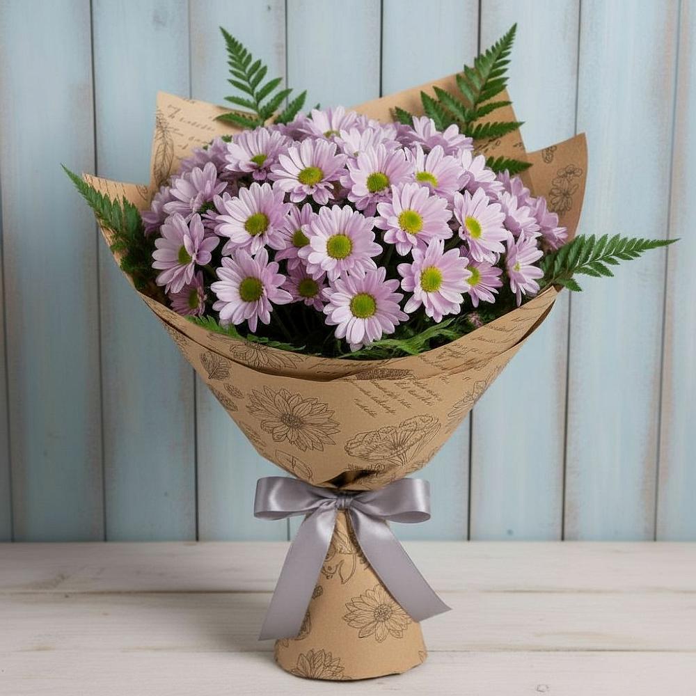 Букет цветов из: Хризантемы в Зеленогорском