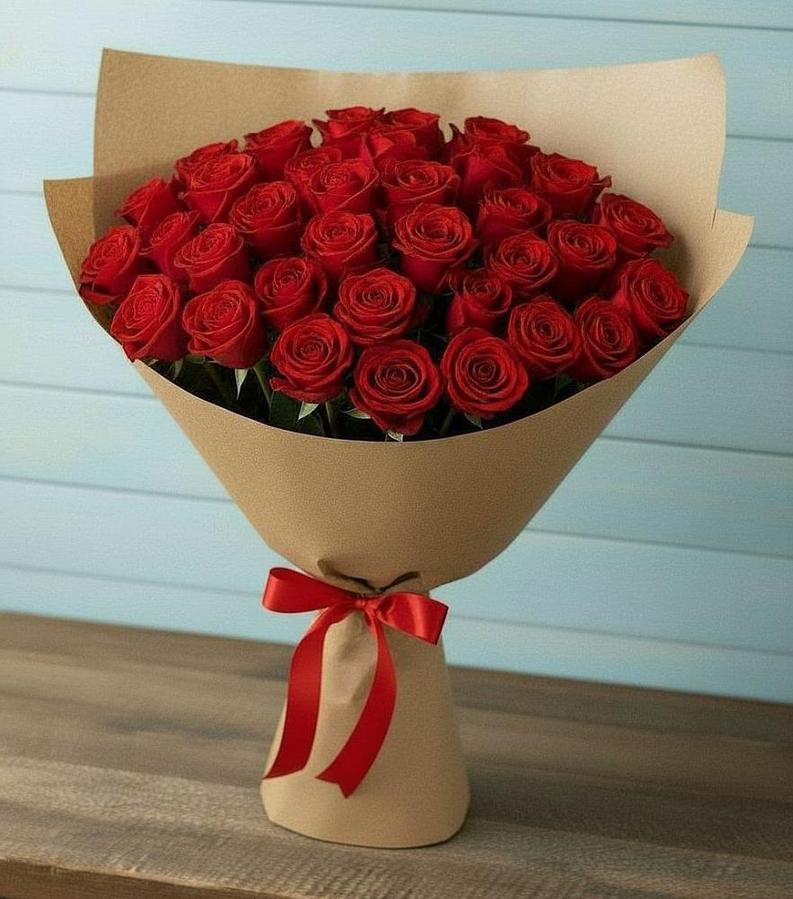 Букет Красные розы Милано в Зеленогорском