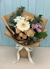 Букет цветов из:  Герберы и Хризантемы в Зеленогорском