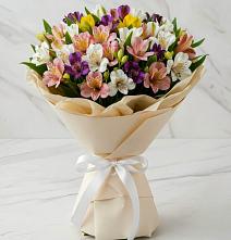 Букет цветов из:  Альстромерии в Зеленогорском