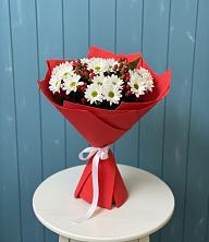 Букет цветов из:  Хризантемы в Зеленогорском