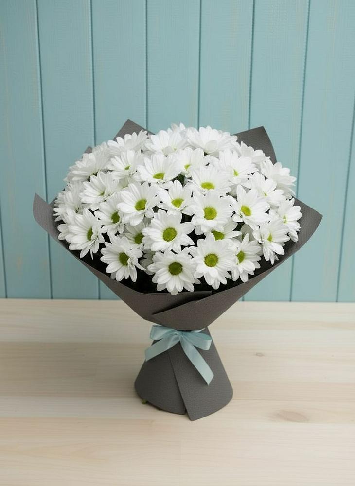 Букет цветов из: Хризантемы в Зеленогорском