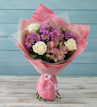Букет цветов из:  Герберы #REPLACE_PRED# Зеленогорском