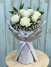 Букет цветов из:  Розы в Зеленогорском