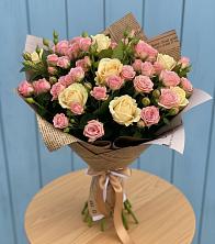 Букет цветов из:  Розы в Зеленогорском