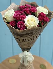 Букет цветов из:  Розы в Зеленогорском