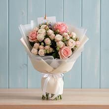 Букет цветов из:  Розы в Зеленогорском