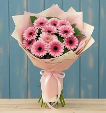 Букет цветов из:  Герберы #REPLACE_PRED# Зеленогорском