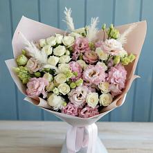 Букет цветов из:  Альстромерии и Розы в Зеленогорском