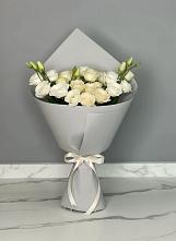 Букет цветов из:  Розы и Лизиантусы #REPLACE_PRED# Зеленогорском